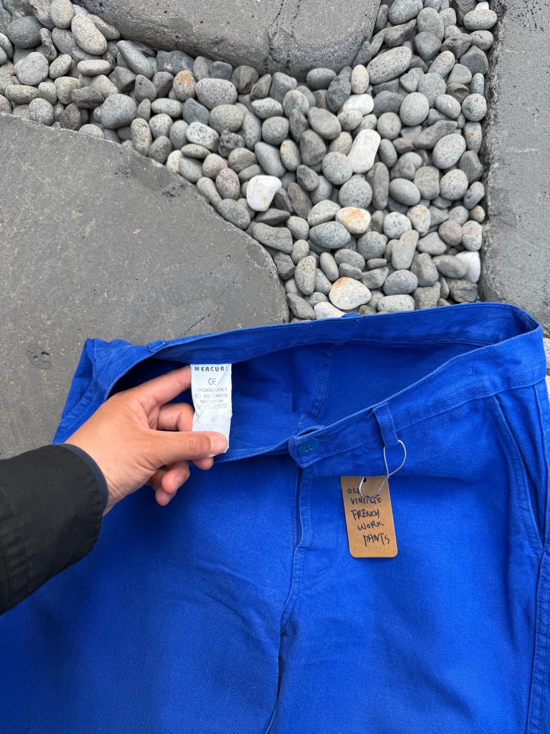 OLD VINTAGE WASHED BLUE 빈티지 프렌치워크팬츠 상품이미지7