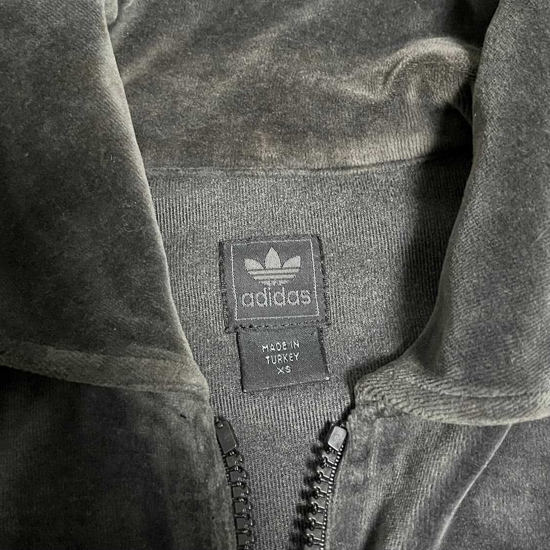 아디다스 희귀 벨벳 크롭 져지 Adidas 상품이미지5