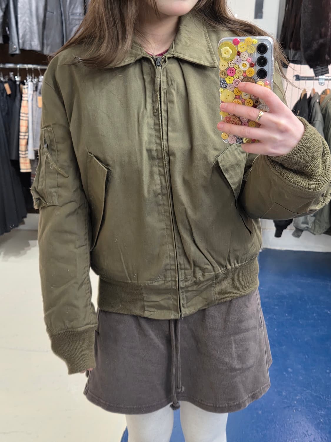 1990s Military 미군 아라미드 탱커 자켓 상품이미지8