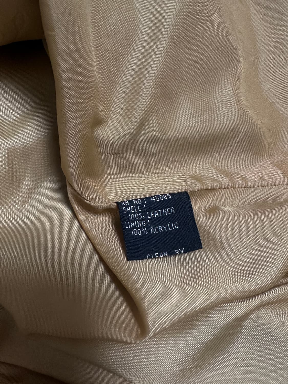 독일 리얼 레더 카멜 브라운 자켓 상품이미지9