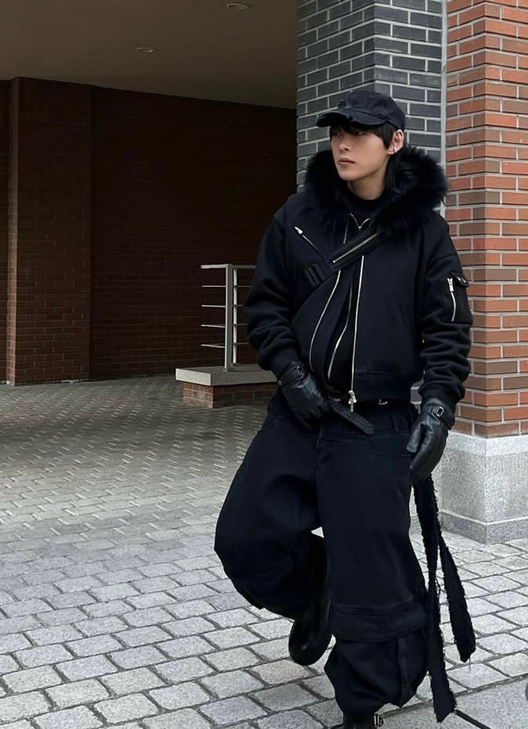 BLR x Pog service curved pants 상품이미지3