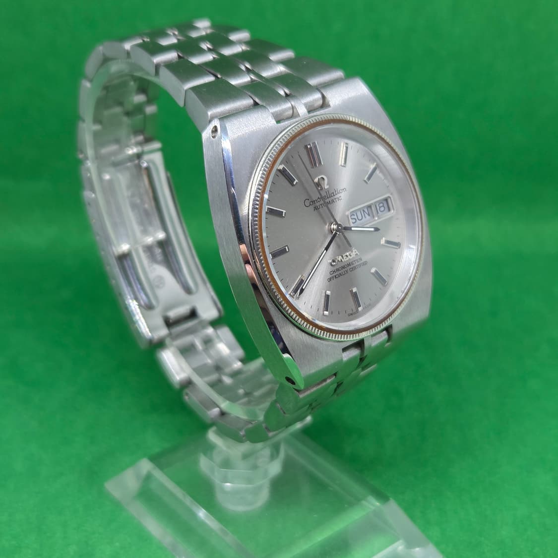 오메가 컨스텔레이션 백금베젤 상품이미지6