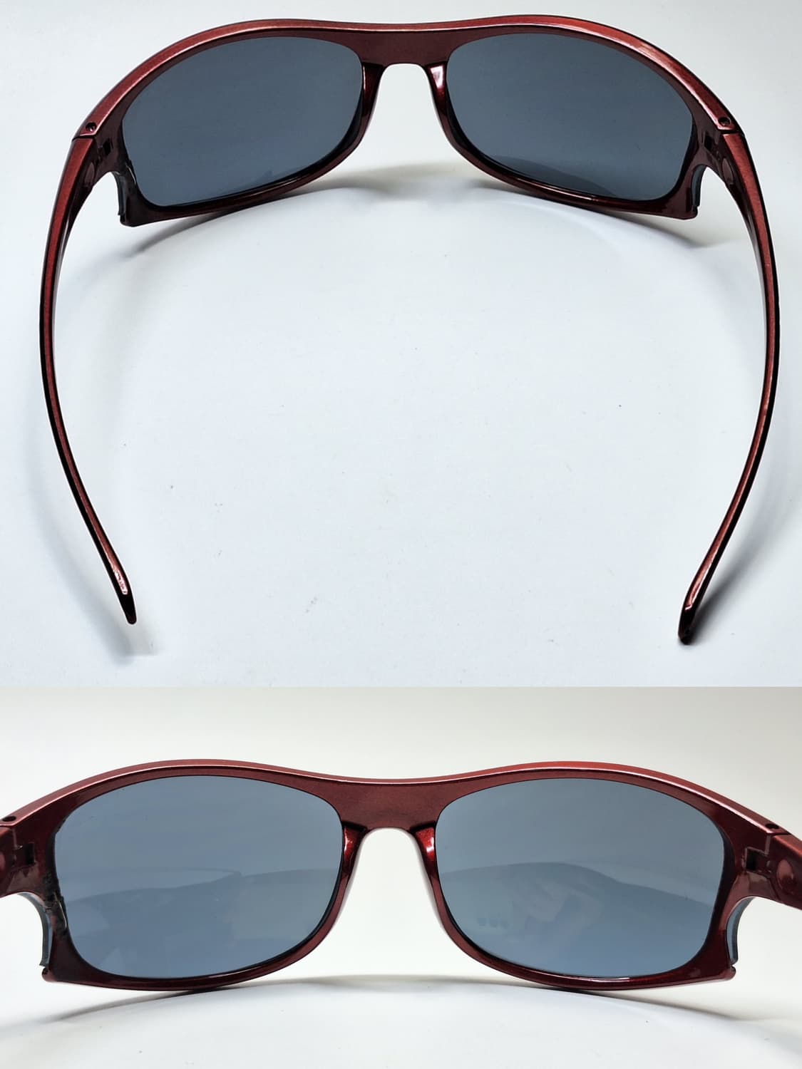 00s 일본 빈티지/랩어라운드 레드 선글라스 DGS-205K 스포티룩 상품이미지6