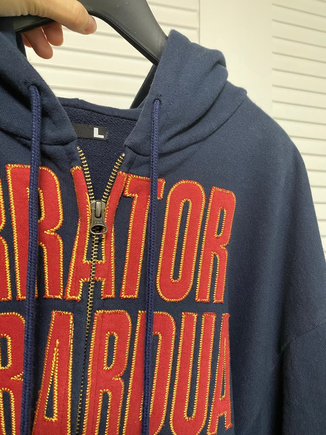 이알티알 후드 집업 라지사이즈 ertr 상품이미지5