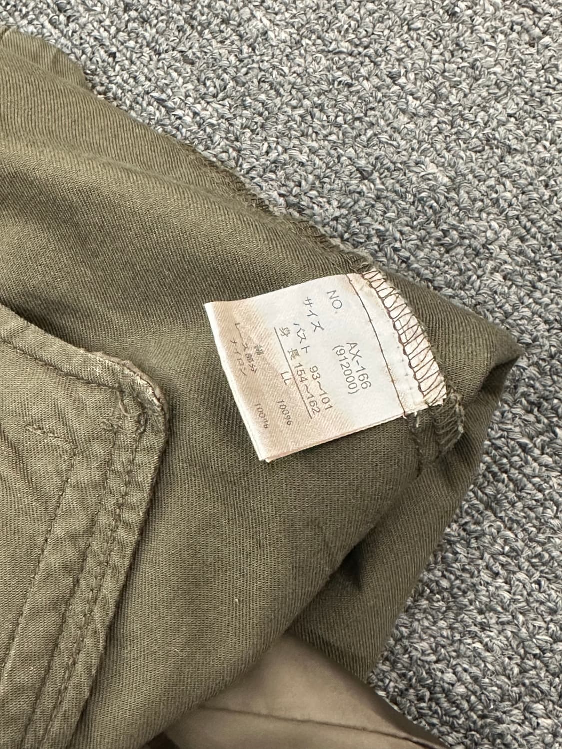 XL)Japanese vintage 여성 야상 자켓 상품이미지5