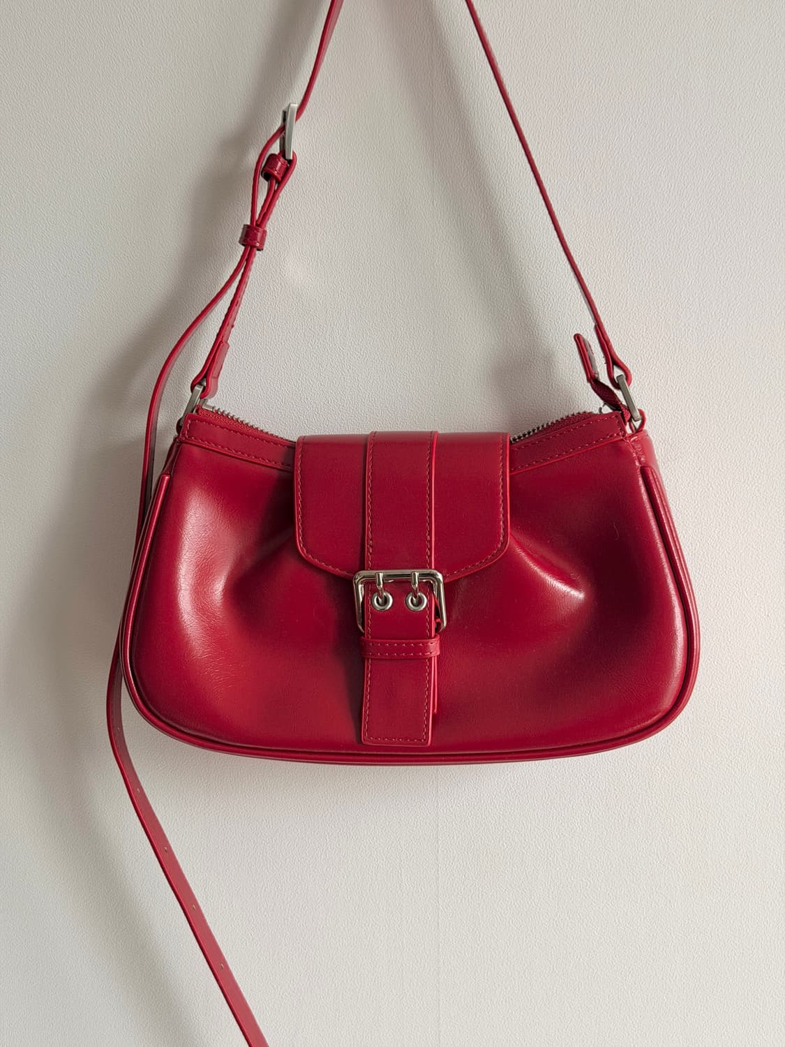 스퀘어라인 키리백 _ 크랙 레드 상품이미지6