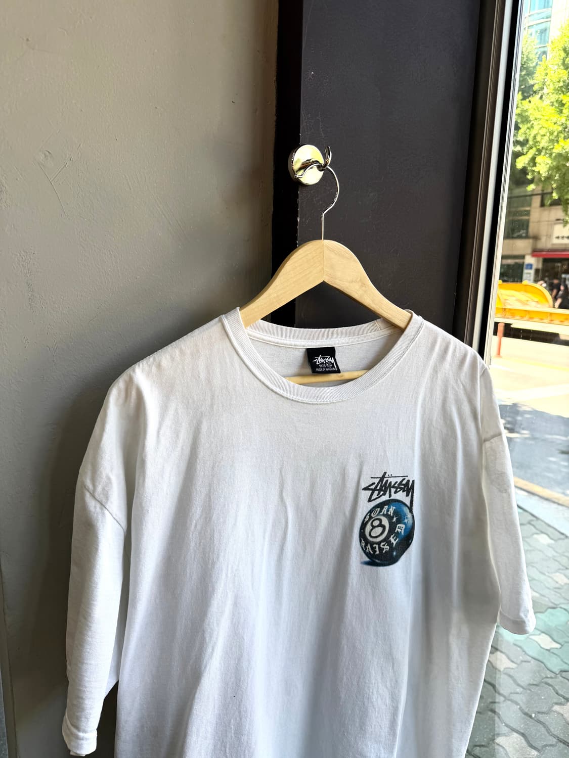 XXL/ 스투시 X 본앤레이즈드 8볼 반팔 상품이미지3