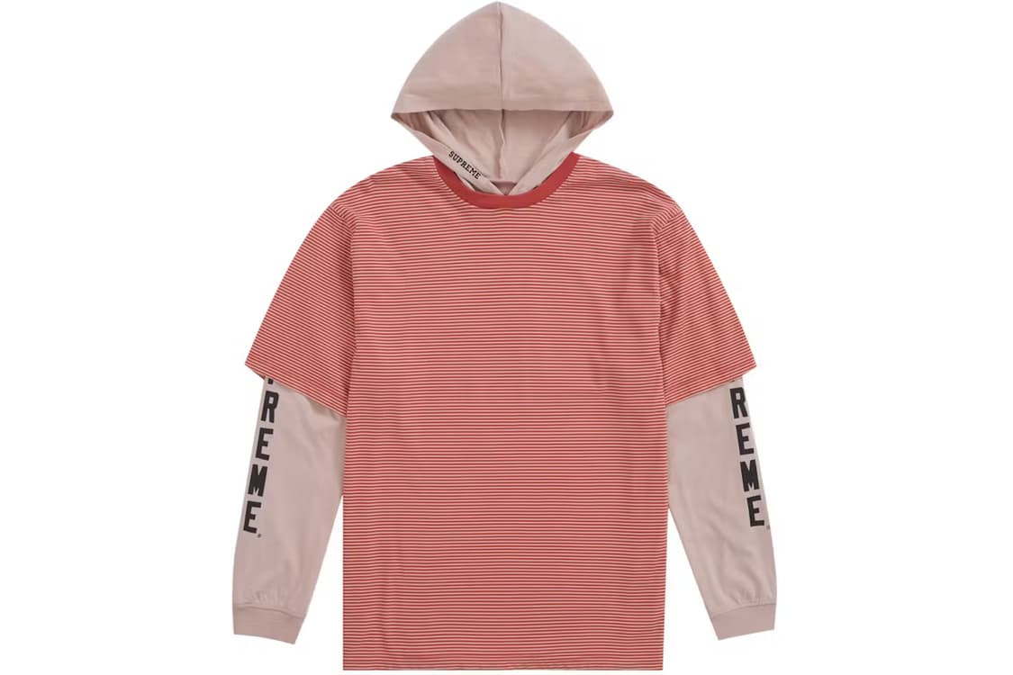 뉴진스 해린 착용) 슈프림 레이어드 후드 24SS supreme 상품이미지1