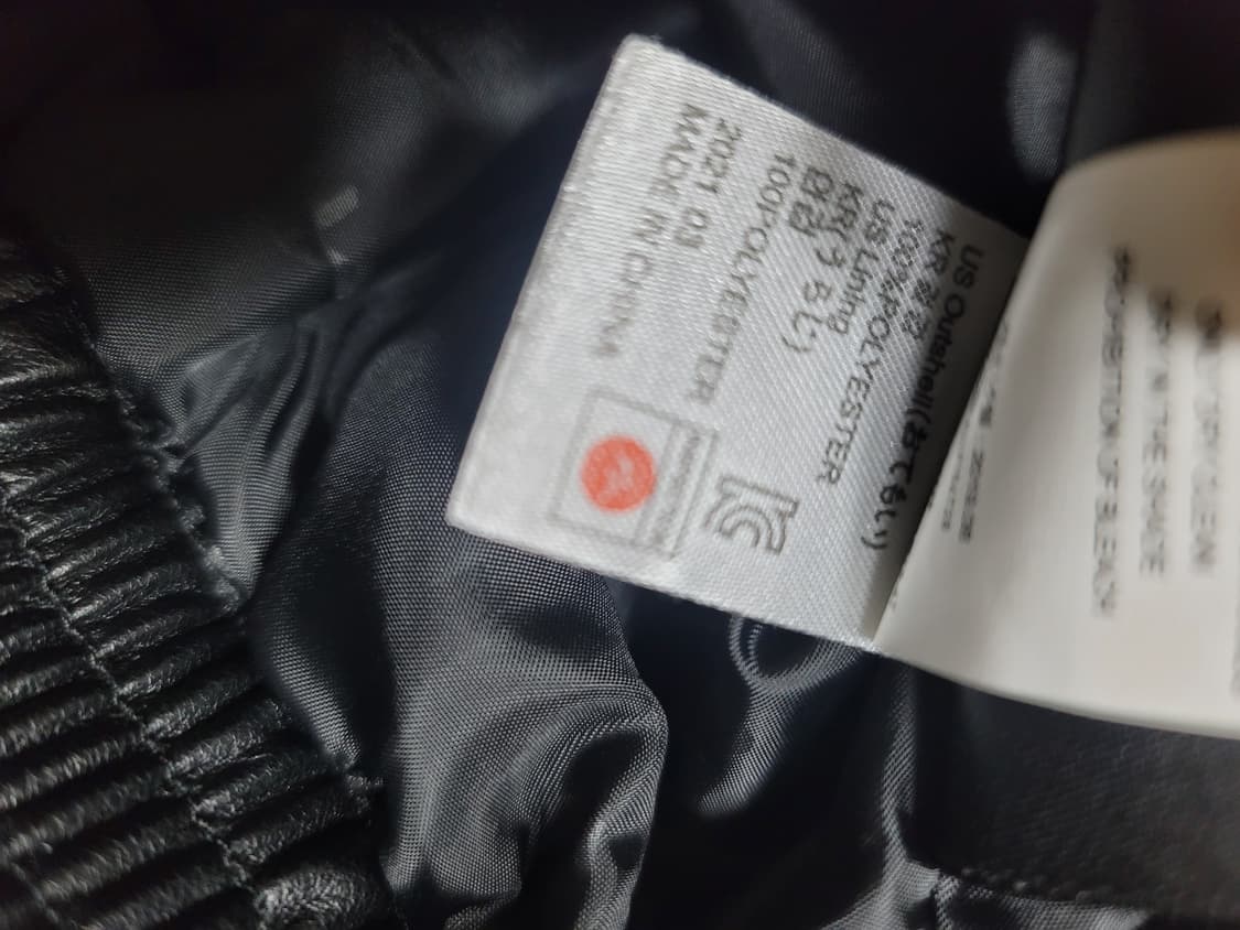 V2 인조가죽자켓 XL표기 105정 상태극상
 상품이미지5