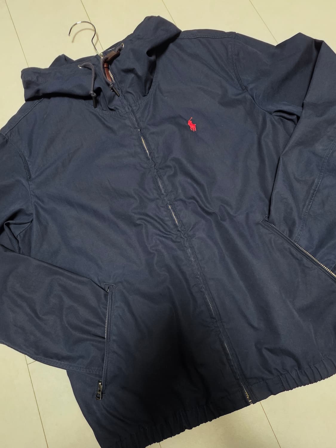 폴로 랄프로렌.바람막이 윈드브레이커 코튼자켓 M 후드자켓  상품이미지10
