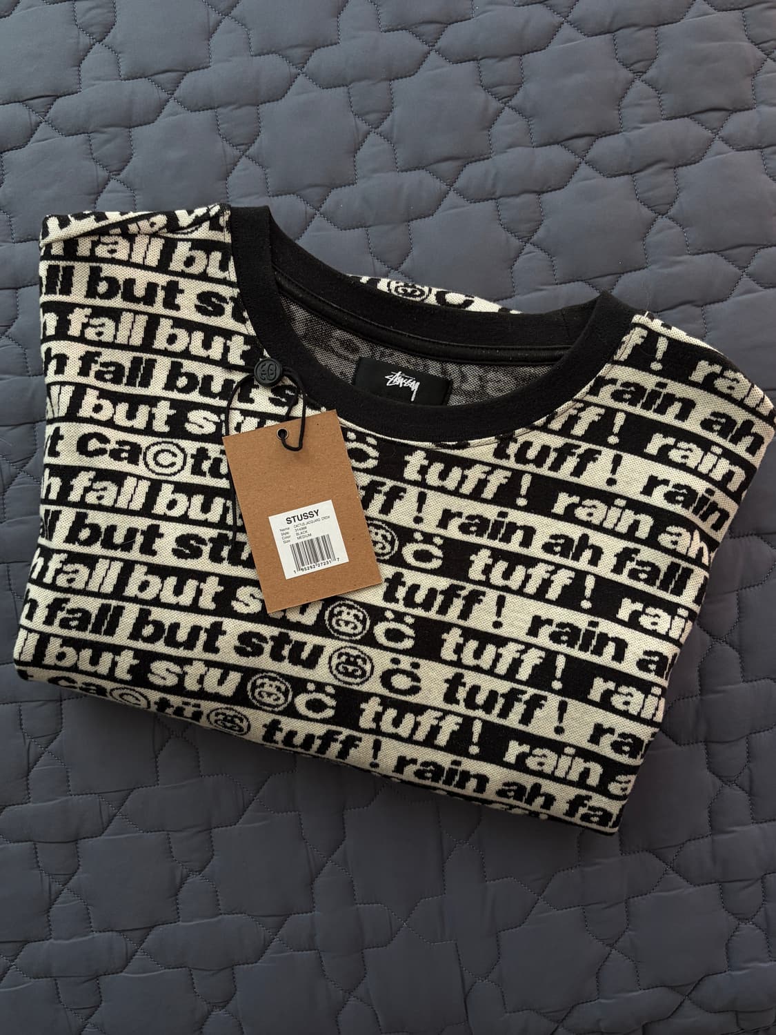 Stussy X CPFM 자카드 크루 상품이미지5