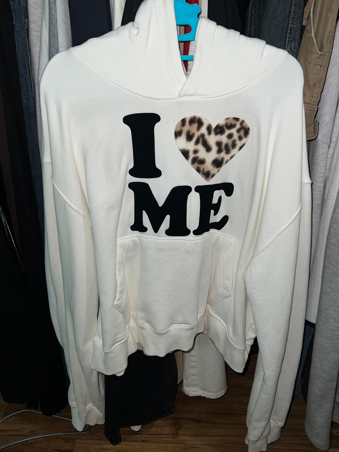 호피 후드티 상품이미지1