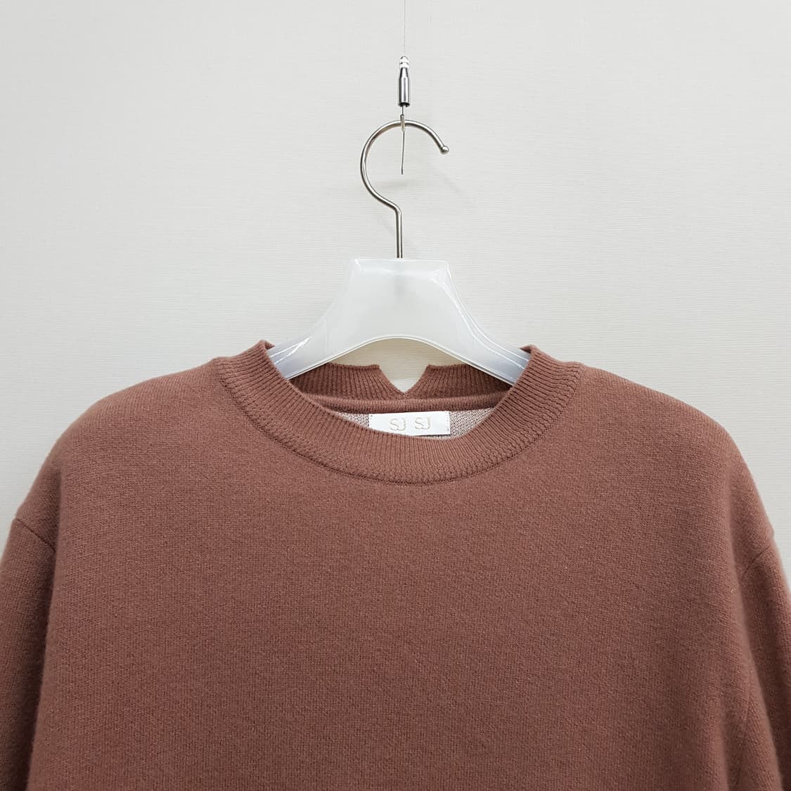 한섬 SJSJ 2021 레이어드 니트 플리츠 원피스 세트 F사이즈 상품이미지3