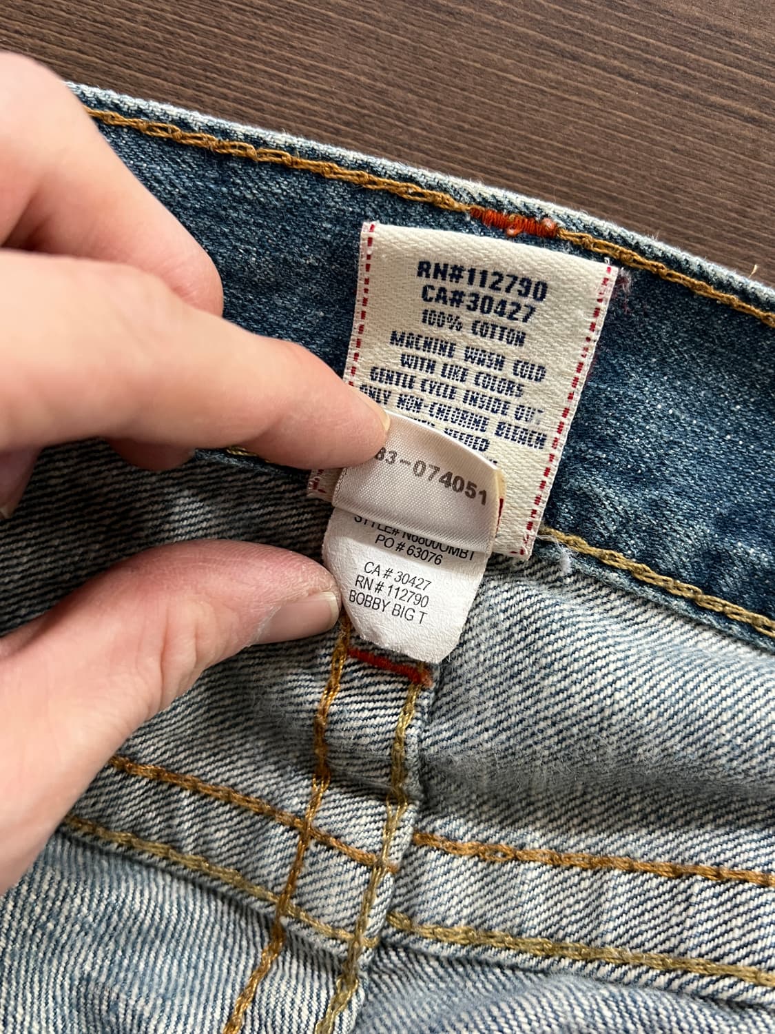 True Religion 트루릴리전 바비 빅 T 나팔핏 부츠컷 데님 팬츠 상품이미지9