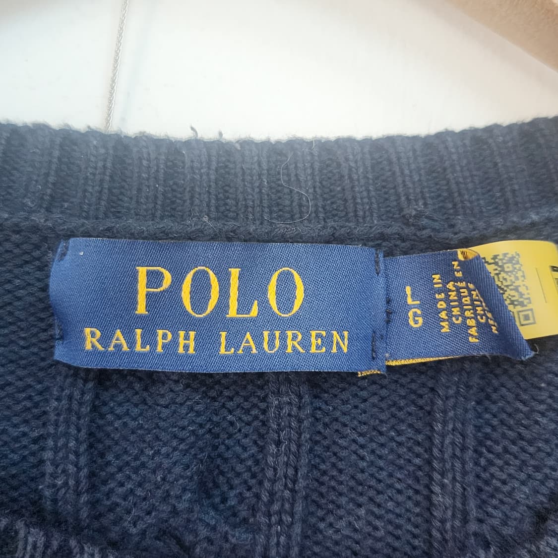 폴로 랄프로렌 꽈배기 니트 상품이미지2