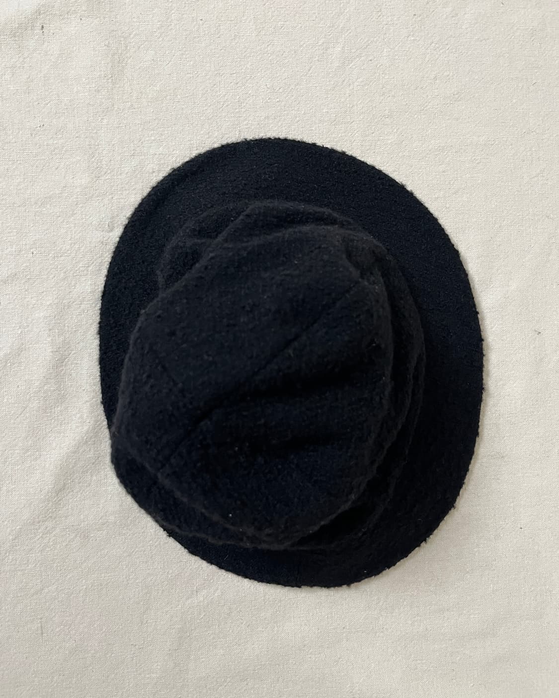 요지야마모토 부클 울 버킷햇 yohji yamamoto noir 상품이미지4