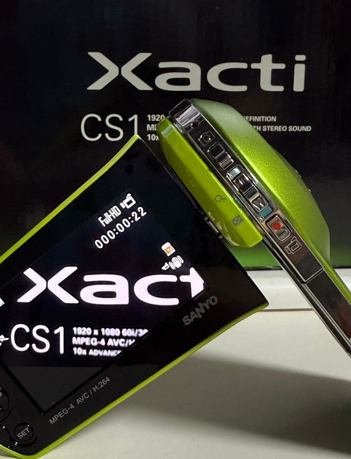 풀박스셋！ 산요 작티 xacti DMX-CS1 디지털 캠코더 상품이미지1