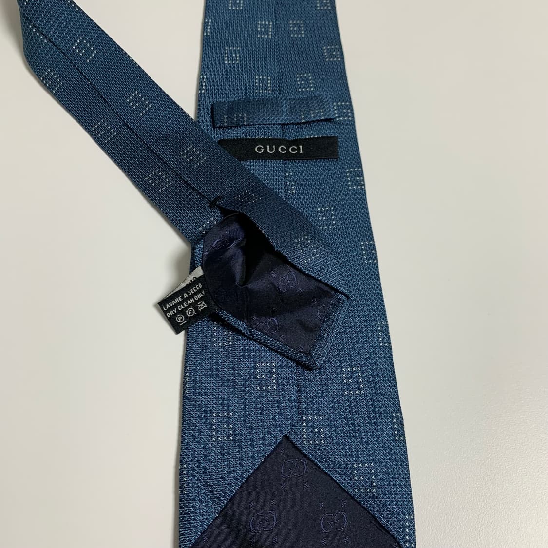 구찌(GUCCI) GG모노그램 이태리 100실크넥타이 A등급 상품이미지7