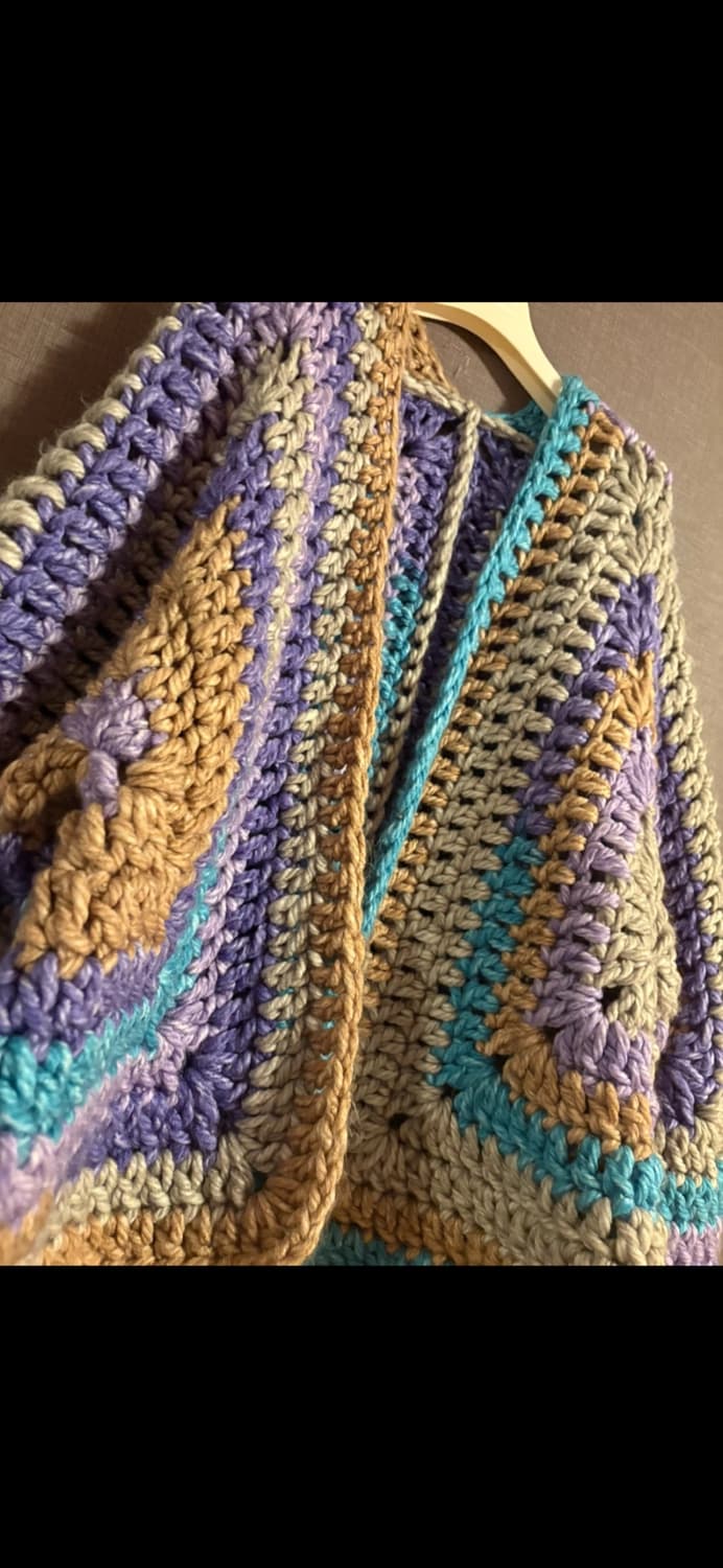 핸드메이드 뜨개 루즈핏 가디건 상품이미지2