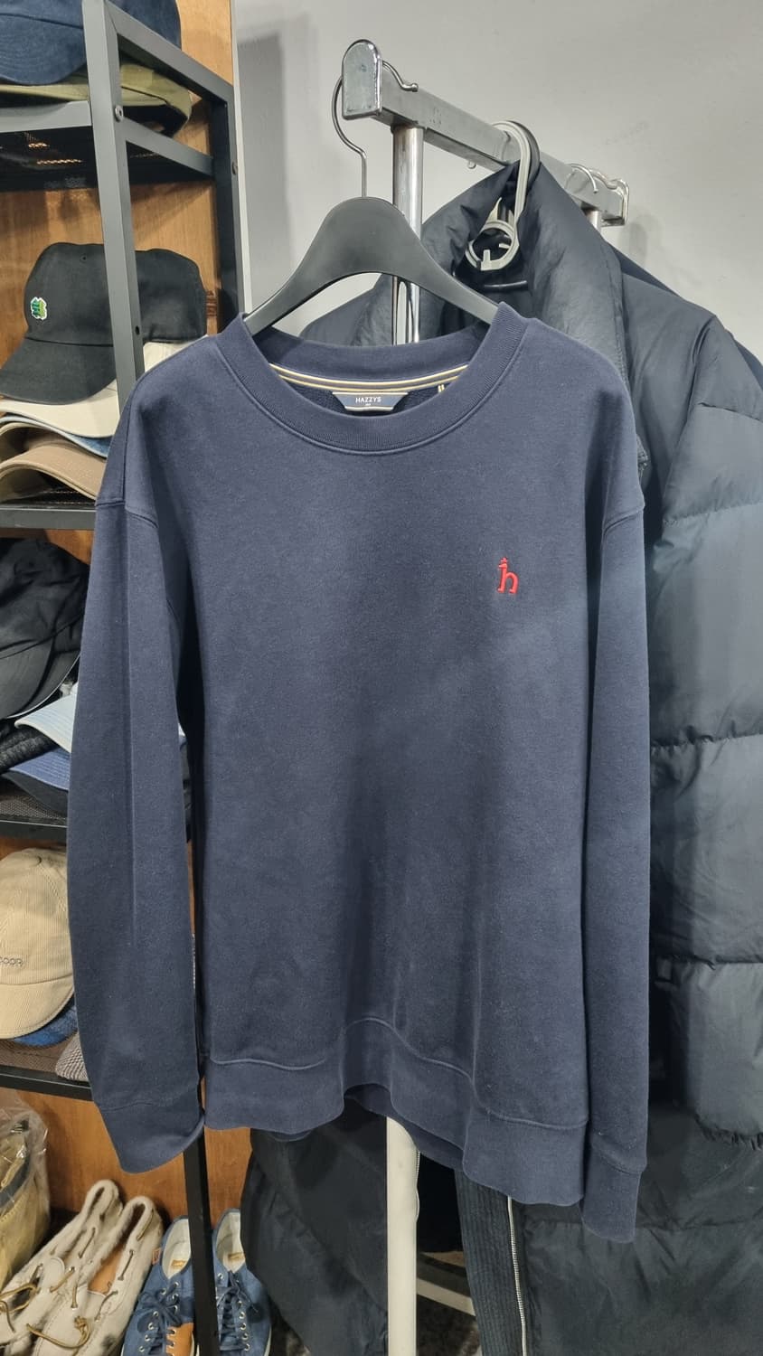 hazzys)) 헤지스 기모들은 스웻셔츠 표기100(가슴반품55) 상품이미지2
