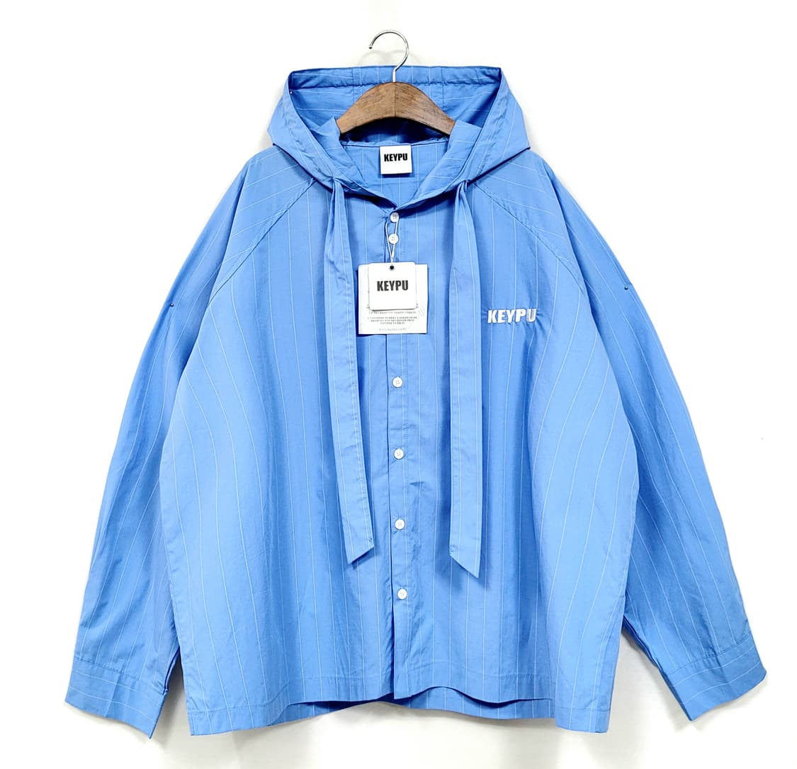 KEYPU 키프 후드 스카프 셔츠 상품이미지1
