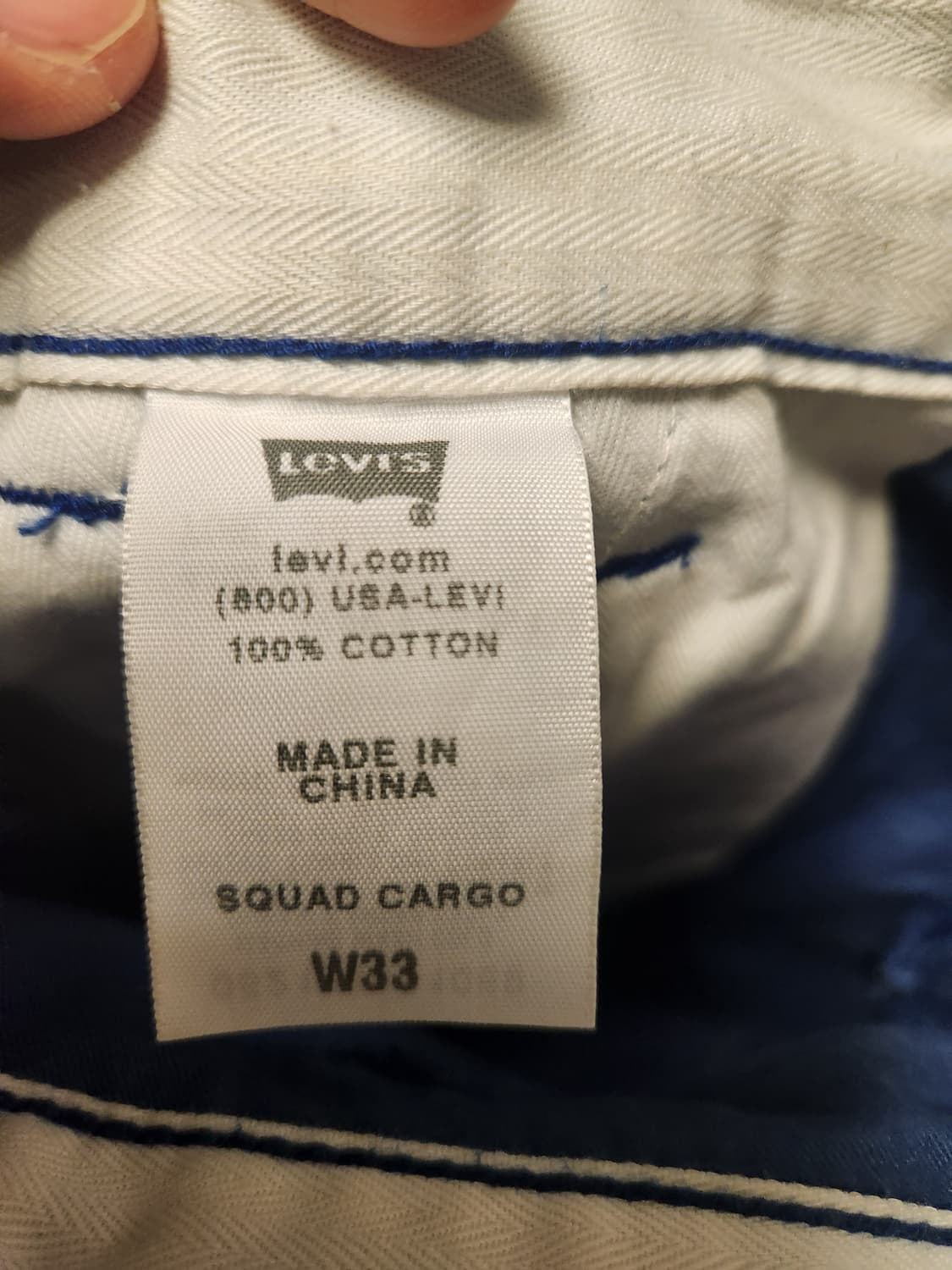 90s 리바이스 카고 반바지 상품이미지4