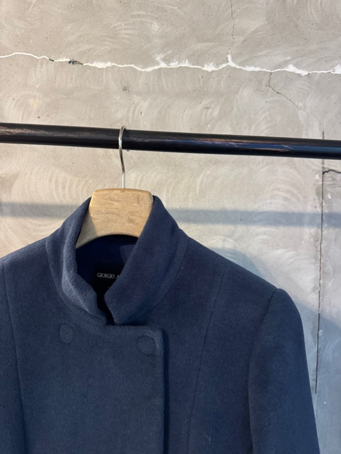 조르지오 아르마니 앙고라 울 코트 66~77 상품이미지5