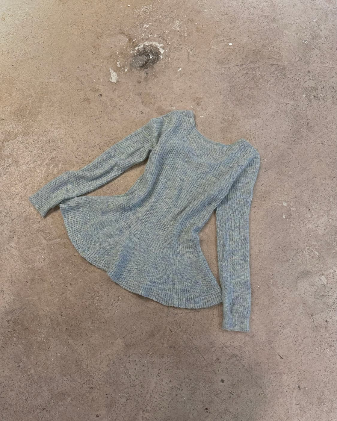 민트 코튼캔디 니트 상품이미지3