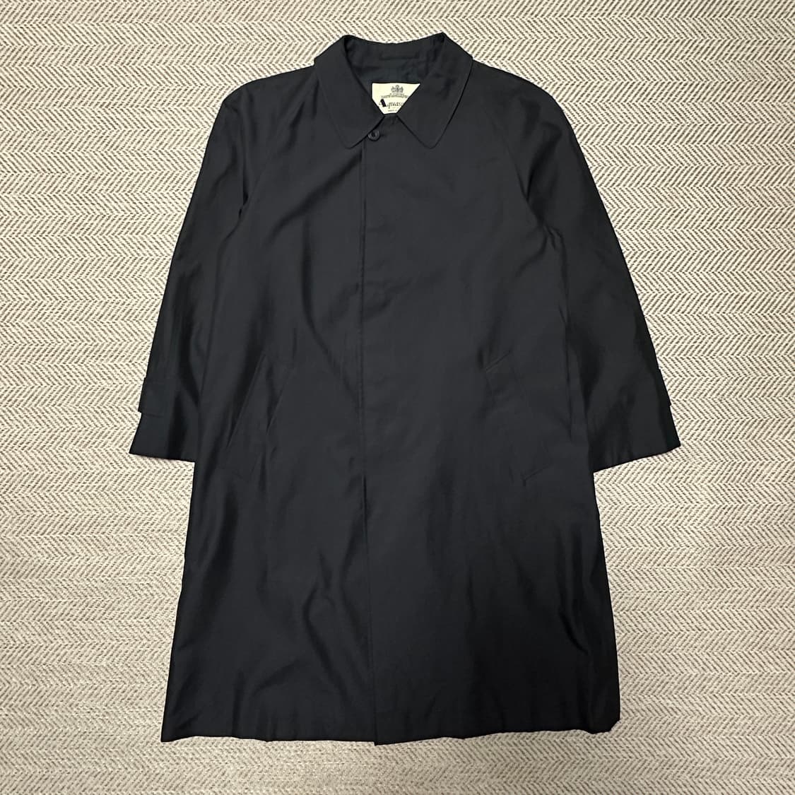 AQUASCUTUM england made silk long coat 상품이미지1