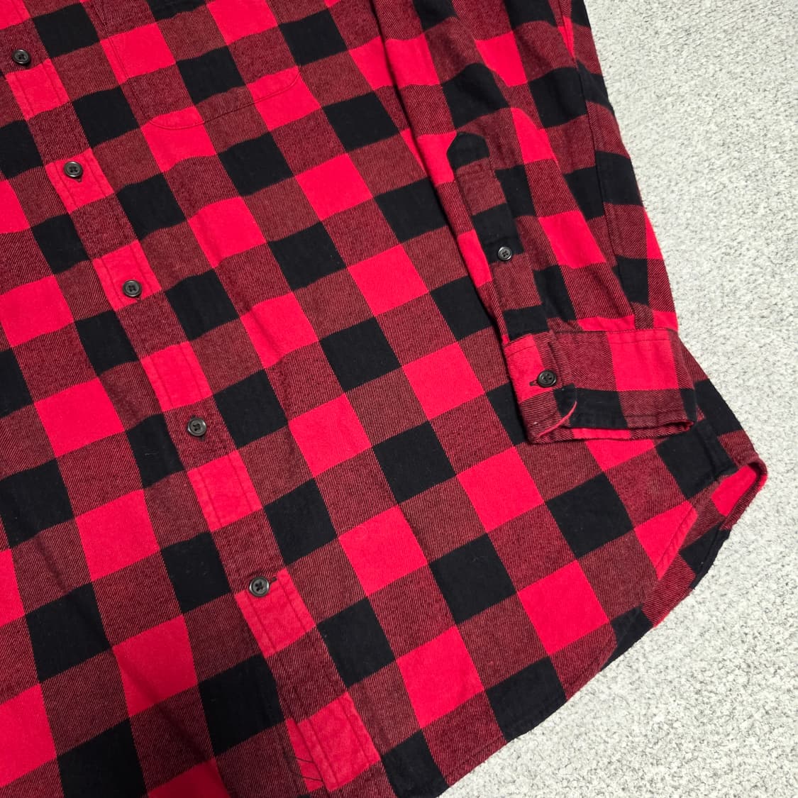 St John's Bay 세인트존스베이 플란넬 체크셔츠 L(100) 상품이미지3