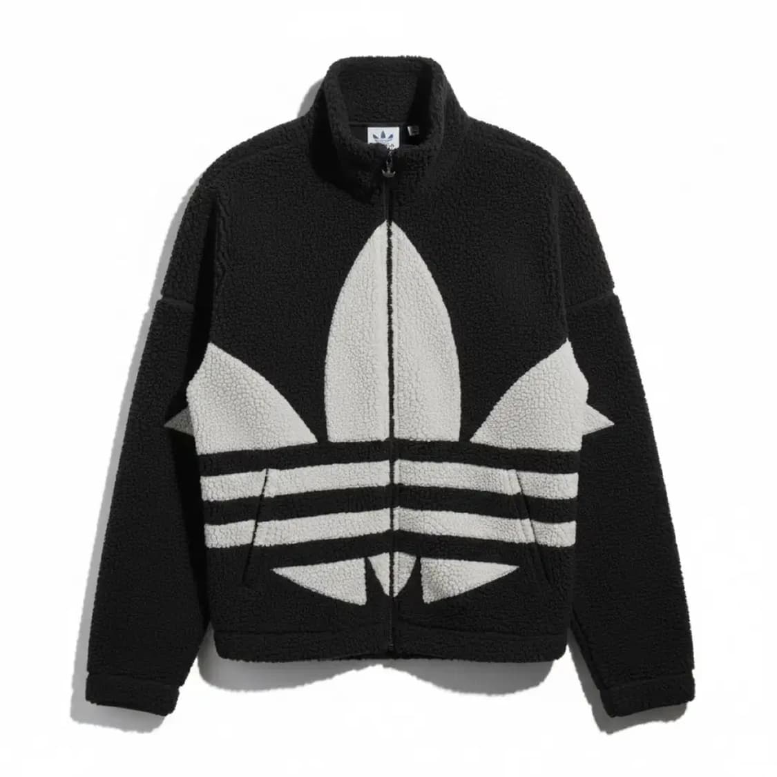Adidas sherpa jacket black L 상품이미지1