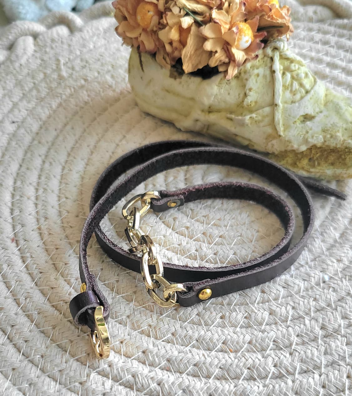 [Archive] Lambskin Suede Chain Bracelet 상품이미지2