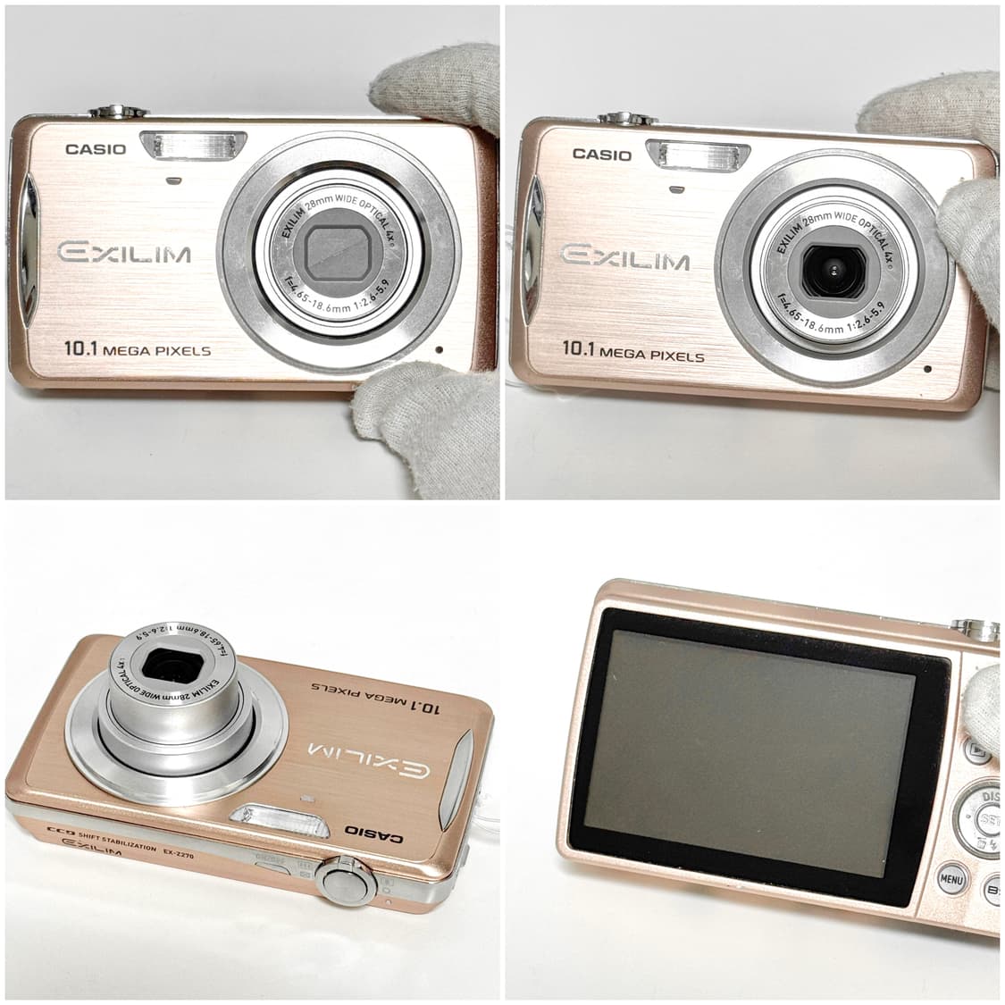 카시오 엑슬림 Z270 로즈골드 빈티지디카 상품이미지5