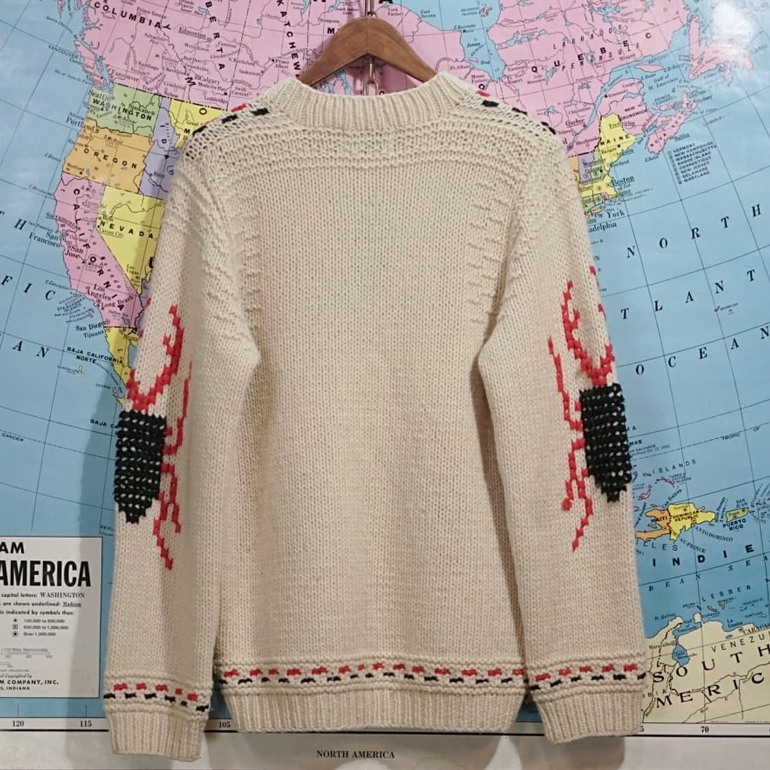 Van Jac 빈티지 패턴 니트 상품이미지4