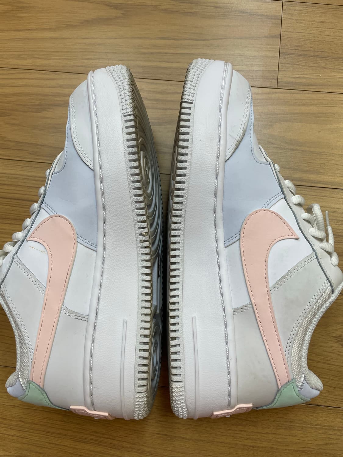 나이키 에어포스 1 쉐도우 흰핑민 상품이미지4