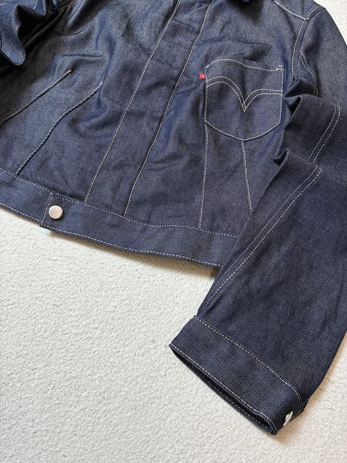 리바이스 00's 엔지니어드 우먼스 생지 데님 자켓 PN7469 상품이미지4