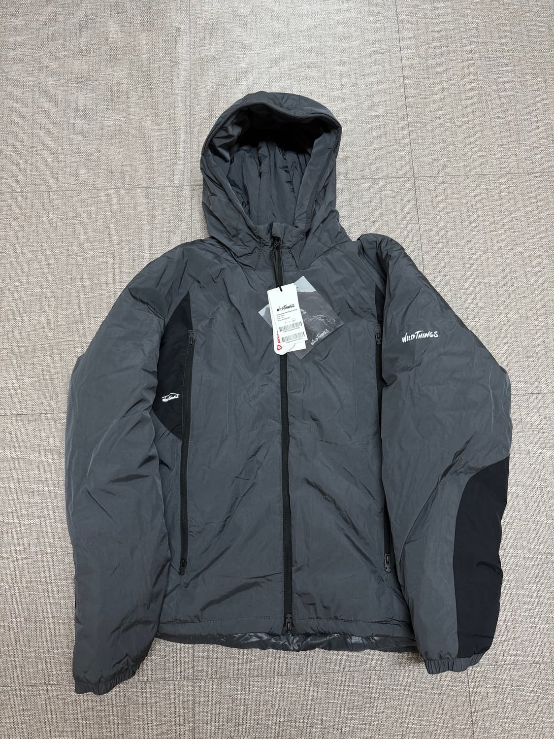 와일드띵스 마운틴 필드 패딩 자켓 그라파이트 상품이미지2