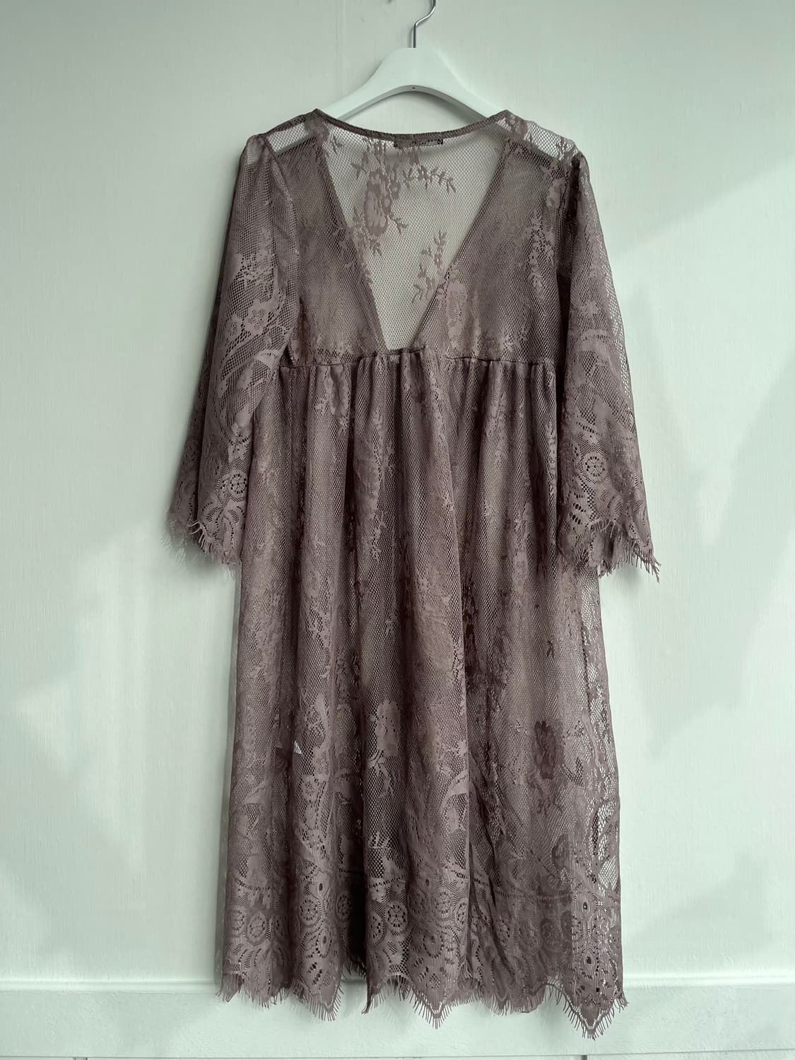 Louise 바이올렛 로브 가디건 상품이미지5