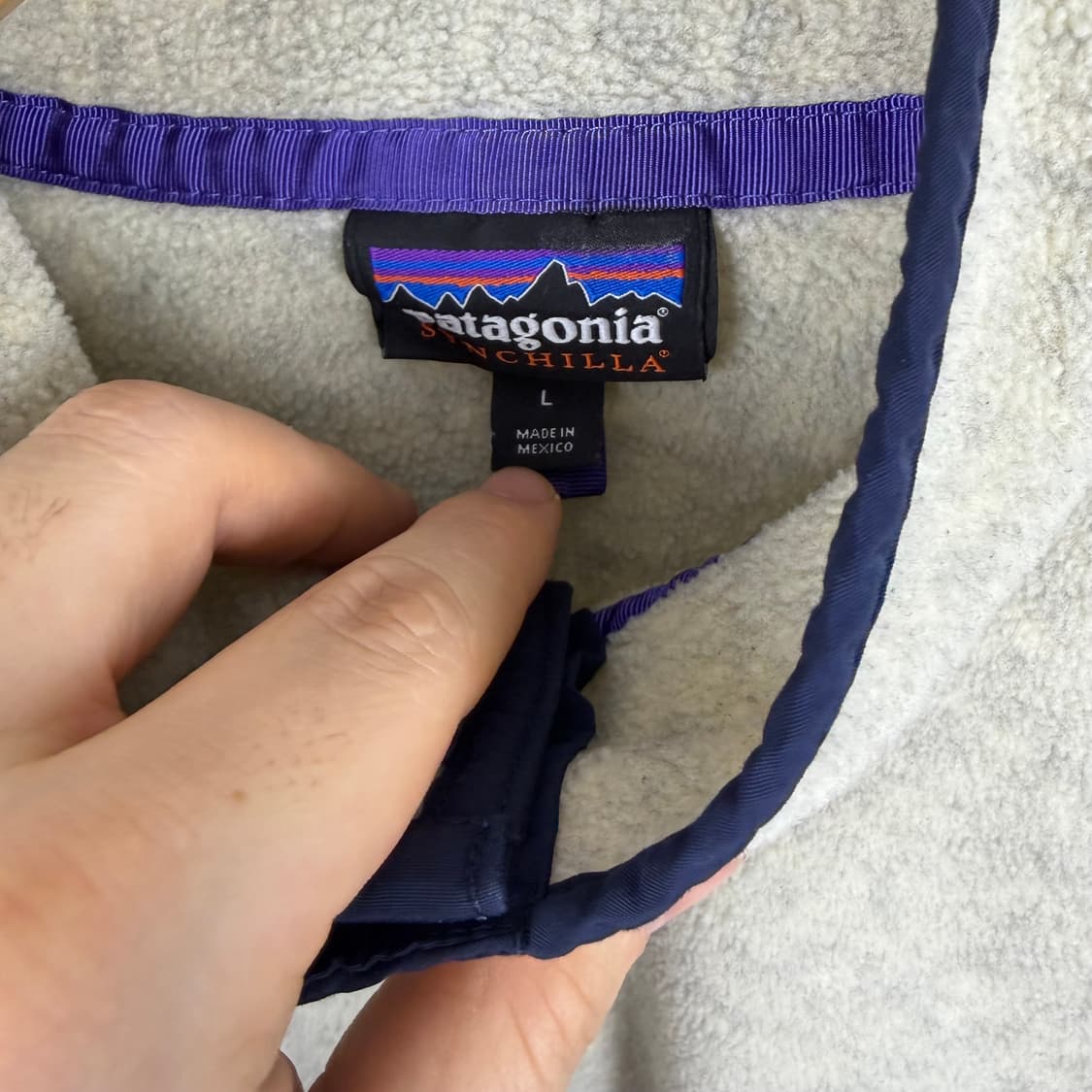 Patagonia]파타고니아 신칠라 L사이즈 후리스 [멕시코생산 상품이미지3