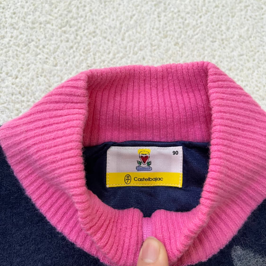 90 새상품 까스텔바작 여성 골프 조끼 0601M1 상품이미지2