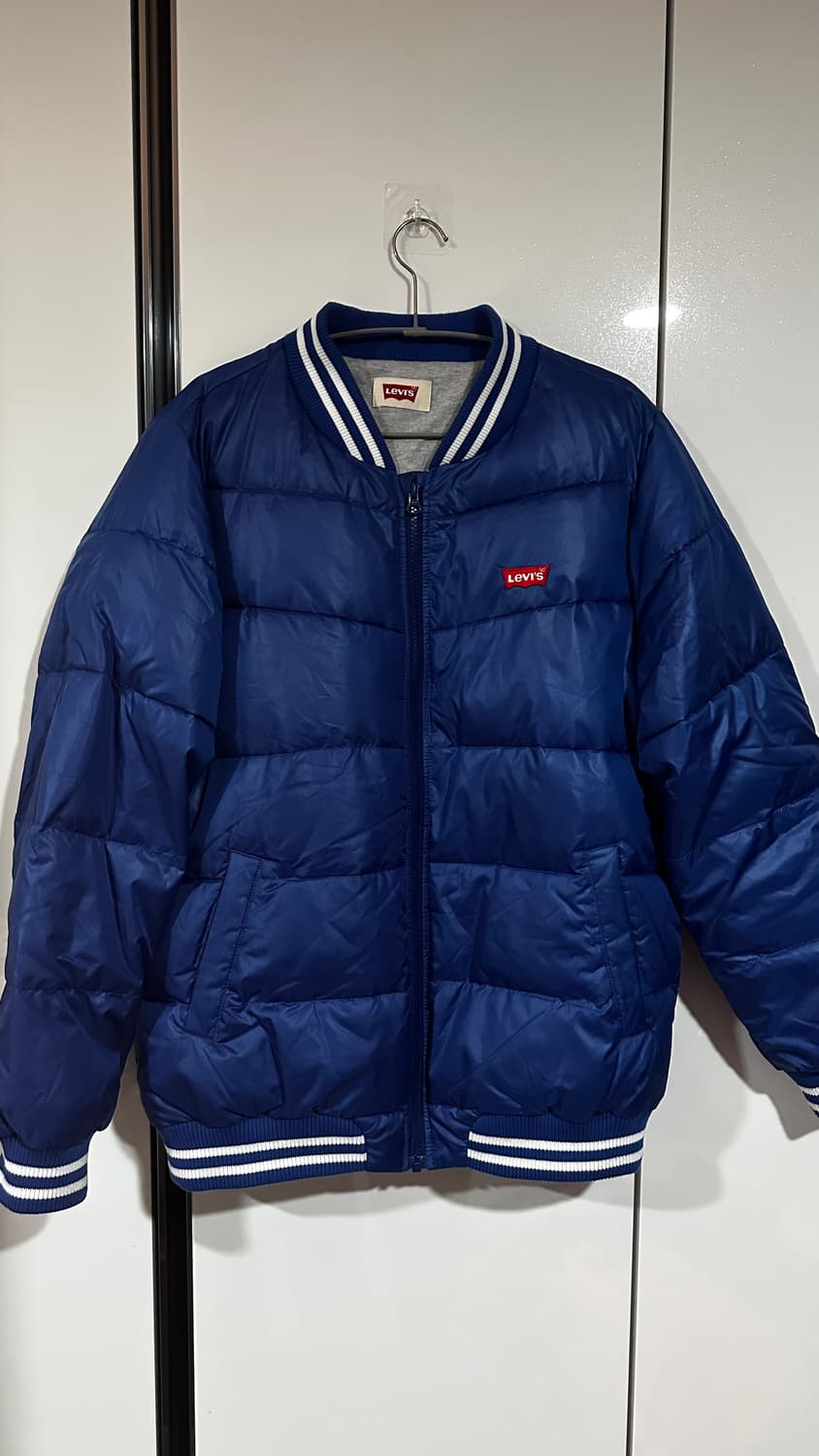 리바이스 네이비 블루종 패딩 자켓 상품이미지1