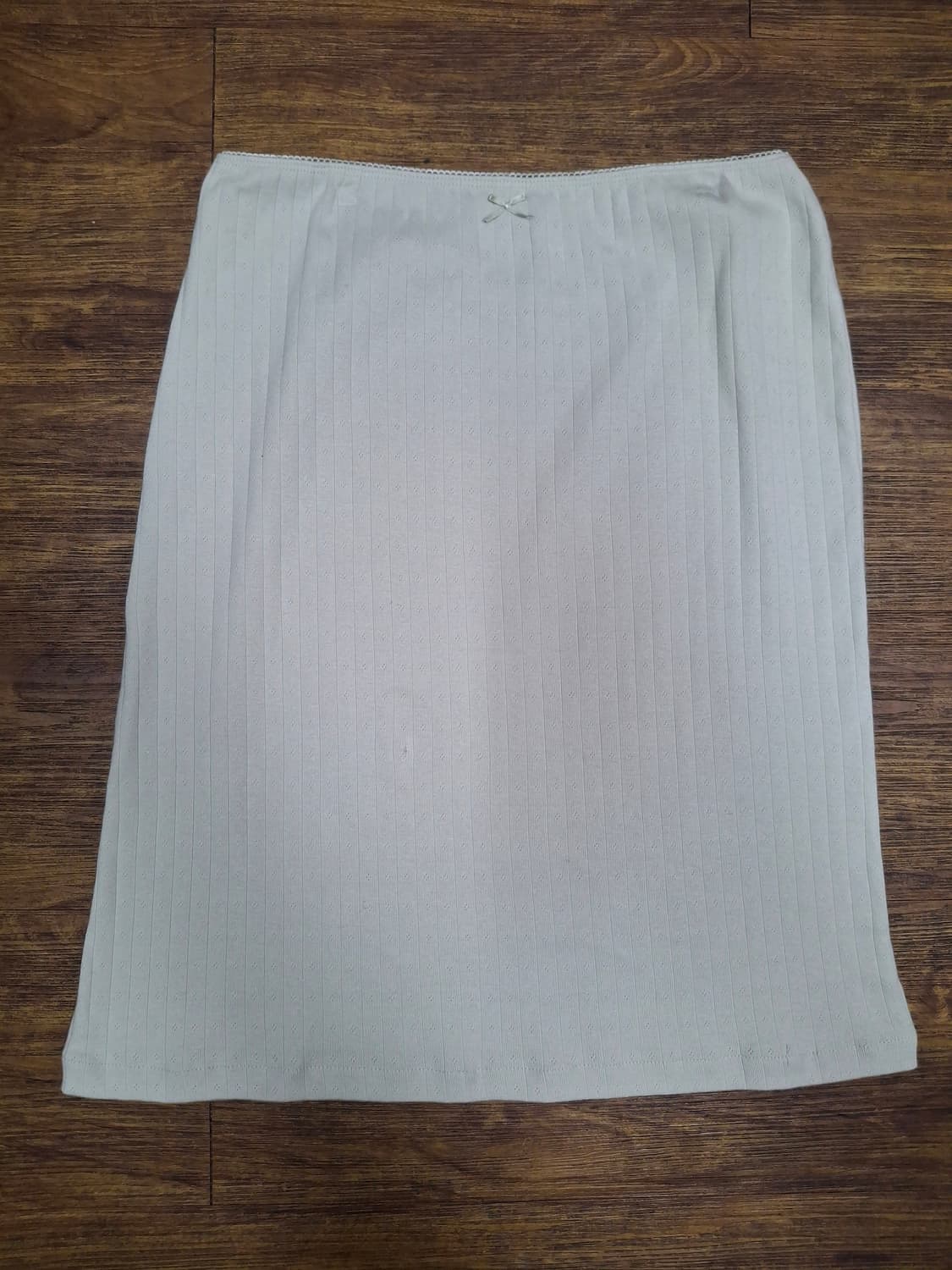 PWC LACE TRIM EYELET MIDI SKIRTMINT 상품이미지4