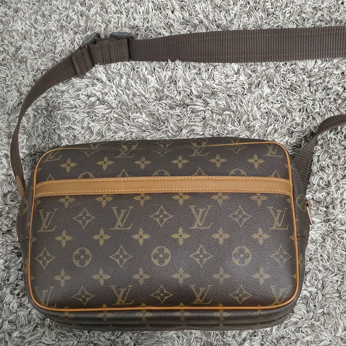 루이비통 모노그램 크로스백 숄더백 브라운 리포터 pm 상품이미지2