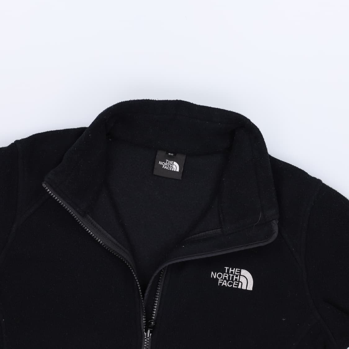 [90] 노스페이스 여성 블랙 후리스 집업 자켓 1128HR1 상품이미지3