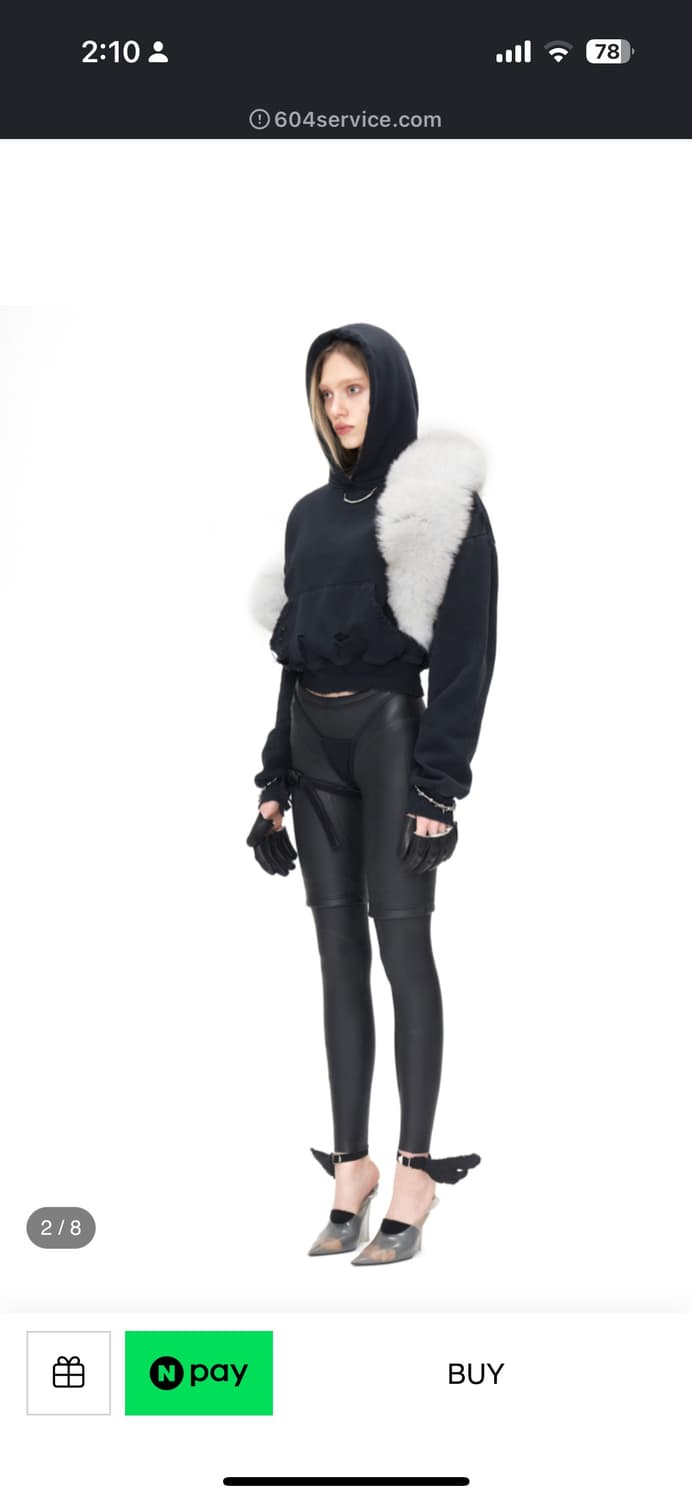 604 service 쥬얼리 후드 M 상품이미지2