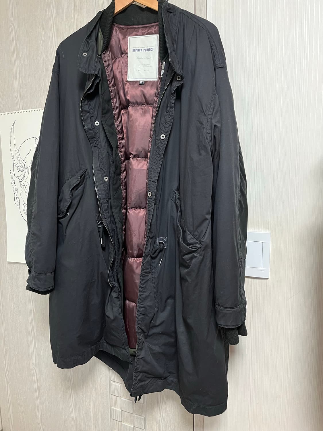 kai aakmann 피쉬테일 패딩 상품이미지1