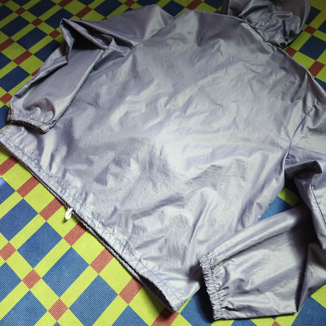 80s JC Penney 패커블 풀오버 윈드 브레이커 상품이미지7