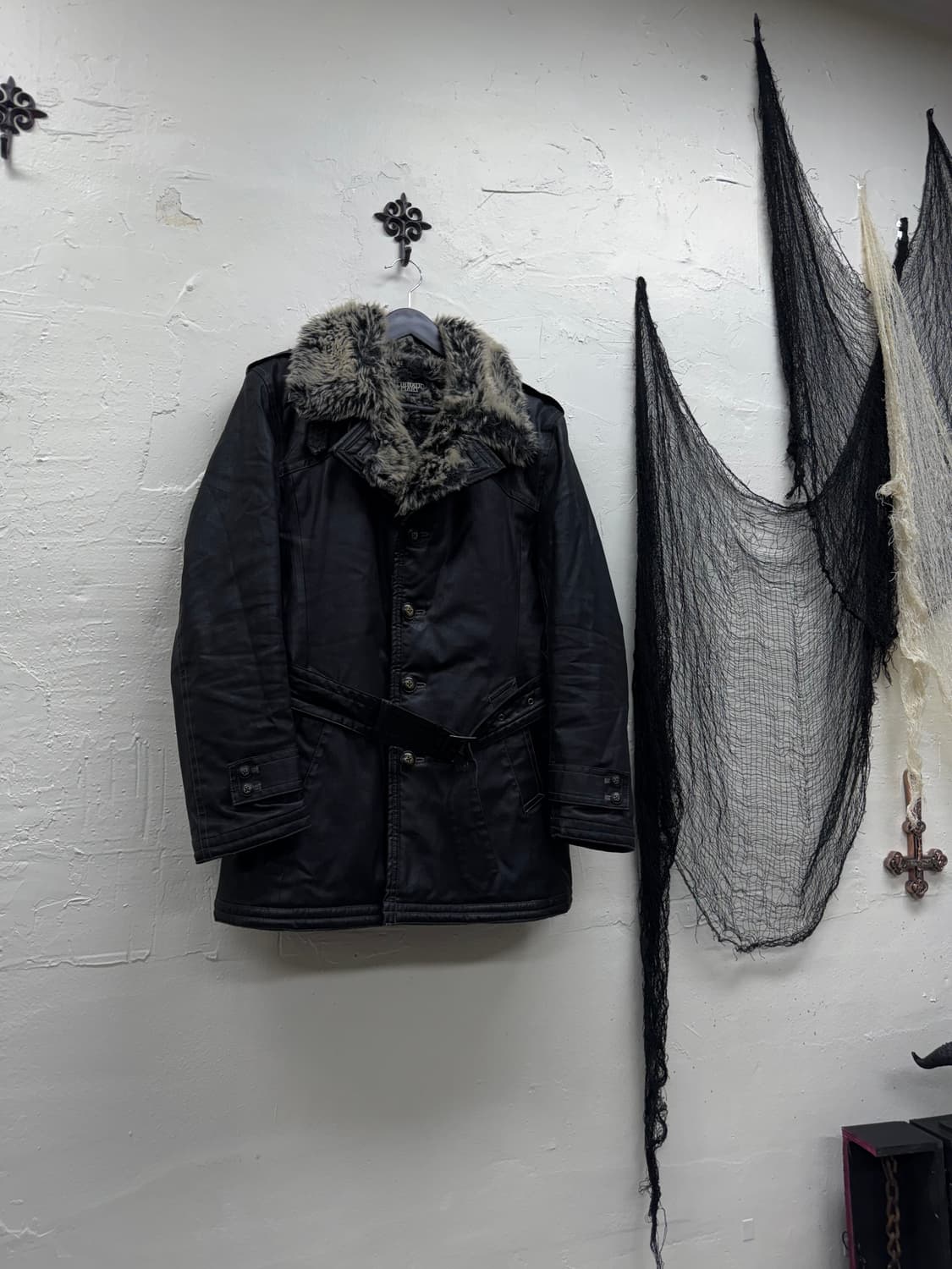 Tornado mart 00s vkei trimming fur coati 상품이미지1