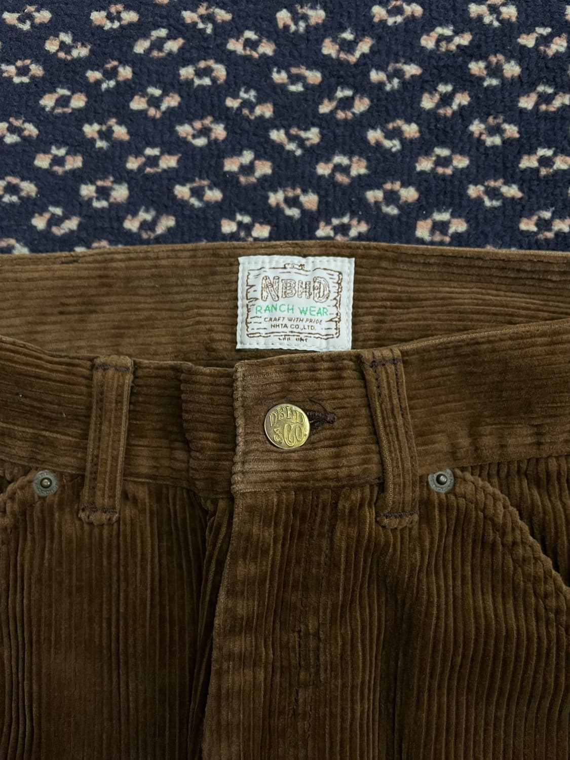 네이버후드 코듀로이 팬츠 상품이미지4