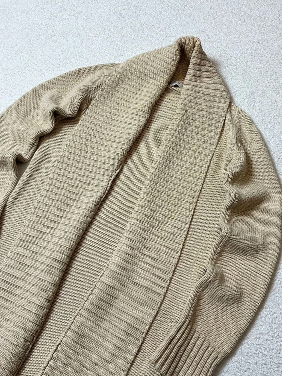 버버리 런던 헤비코튼 노버튼 니트 가디건 PN7287 상품이미지2